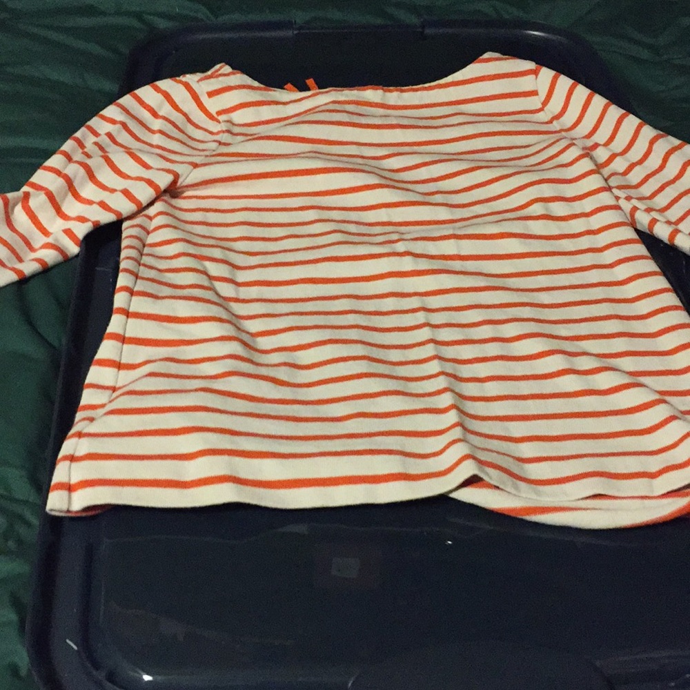 Orange and cream top